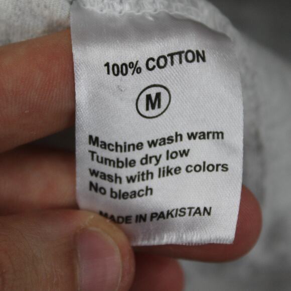 Ben Davis Shirt Mens Medium Heavy Duty Long Sleeve Pocket Ash Grey Workwear - Picture 8 of 11